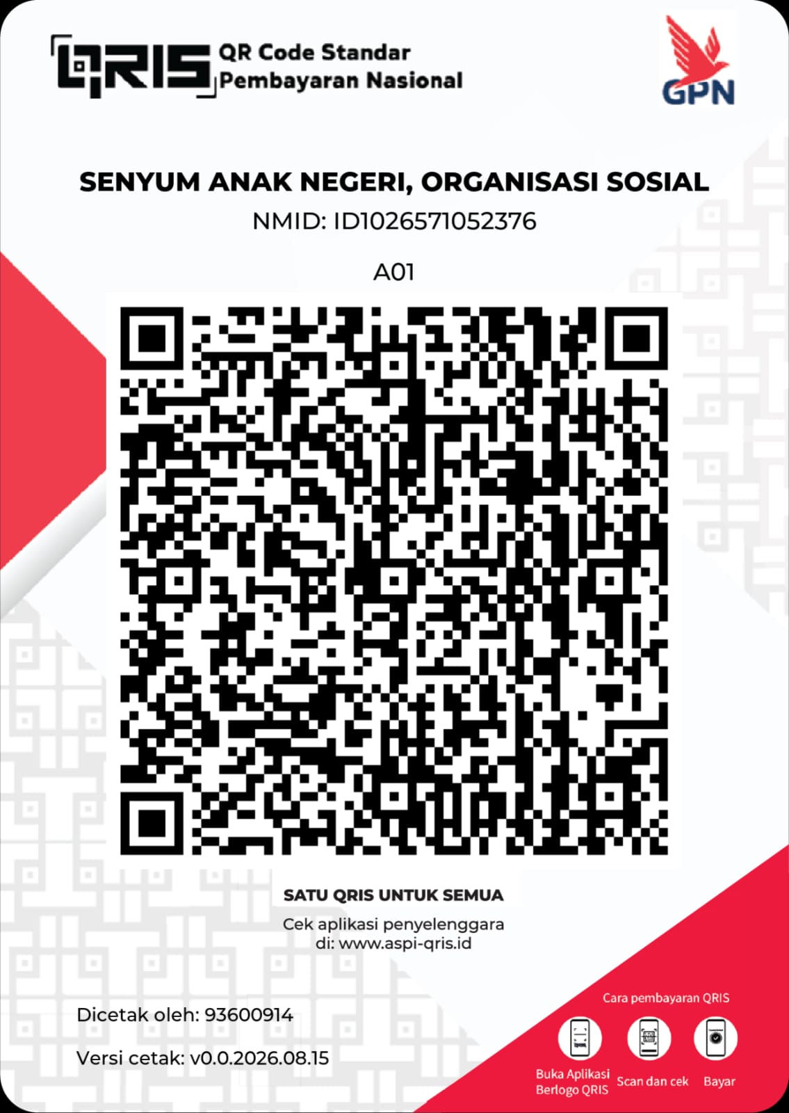 QRIS Senyum Anak Negeri